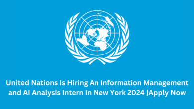 United Nations Is Hiring An Information Management And AI Analysis Intern In New York 2024 |Apply Now