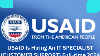 USAID Is Hiring An IT SPECIALIST (CUSTOMER SUPPORT) Full-time 2024 Apply Online