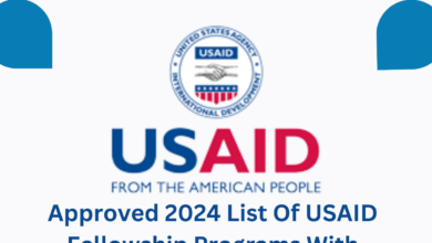 Approved 2024 List Of USAID Fellowship Programs With Opportunity To Work In Washington, D.C Apply Online