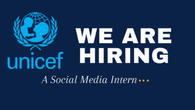 UNICEF Is Hiring A Social Media Intern, Health Director's Office, Programme Group, New-York HQ - On site/21 weeks Apply Online