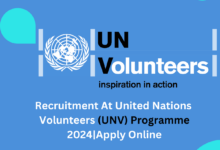 Volunteer Opportunities Around The World | Recruitment At United Nations Volunteers (UNV) Programme 2024|Apply Online