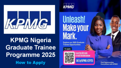 Explore The KPMG 2025 Graduate Trainee Opportunities! Application Closes 13th May 2024 Apply Online