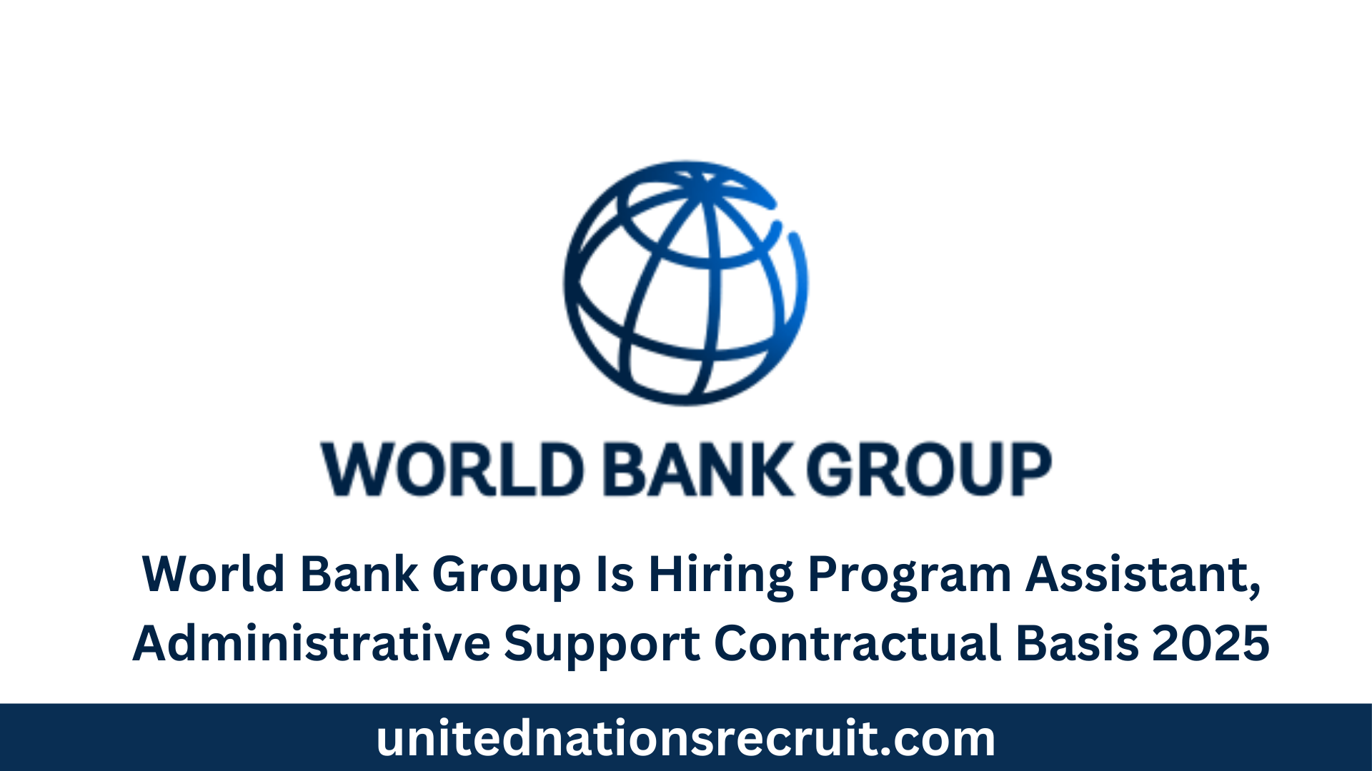 World Bank Group Is Hiring