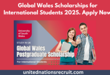 Global Wales Scholarships for International Students 2025. Apply Now