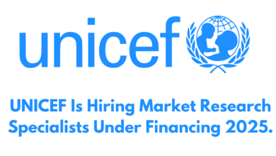 UNICEF Is Hiring Market Research Specialists Under Financing 2025.