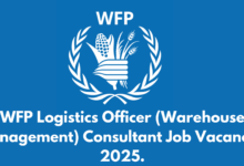 WFP Logistics Officer (Warehouse Management) Consultant Job Vacancies 2025.