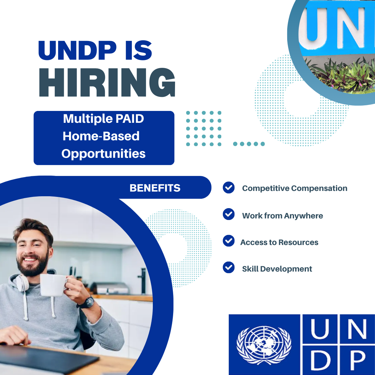 Explore Exciting Home-Based Opportunities with UNDP: Monthly Stipends Available for 2025 Apply Now